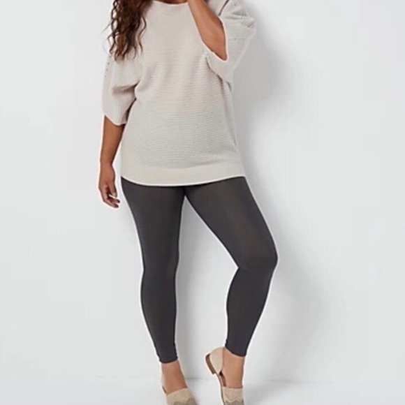 All Worthy Faux Leather Leggings, Medium Tall - Picture 2 of 10